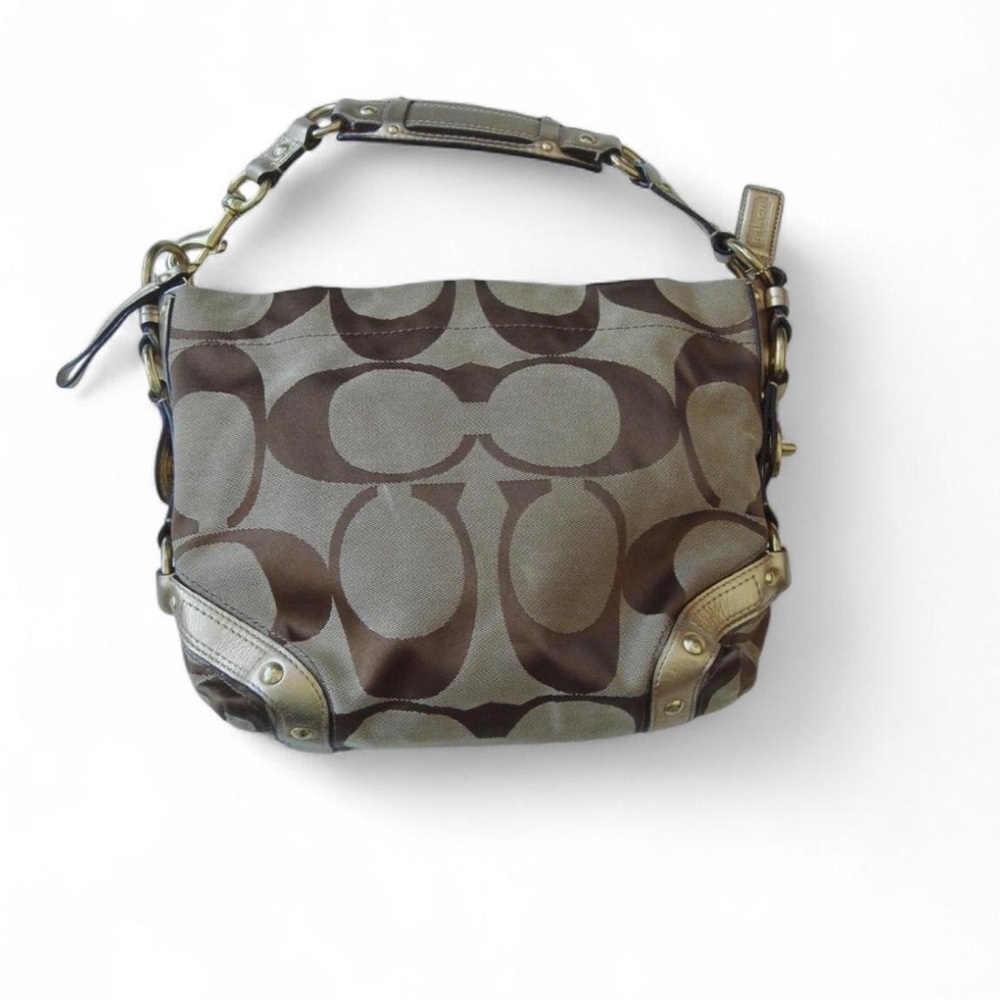 Brown y2k coach Shoulder Bag